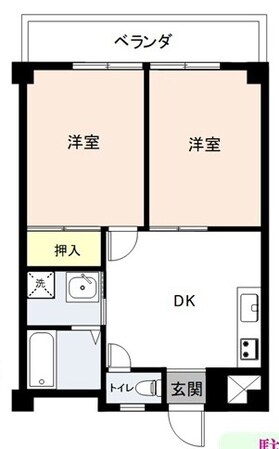 ラフィーヌ池田1番館の物件間取画像